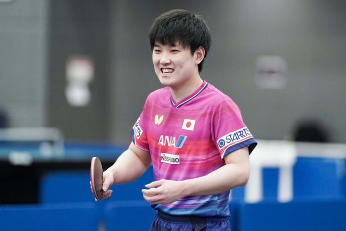 日本男乒5将迎战国乒主力 张本智和松岛辉空能否